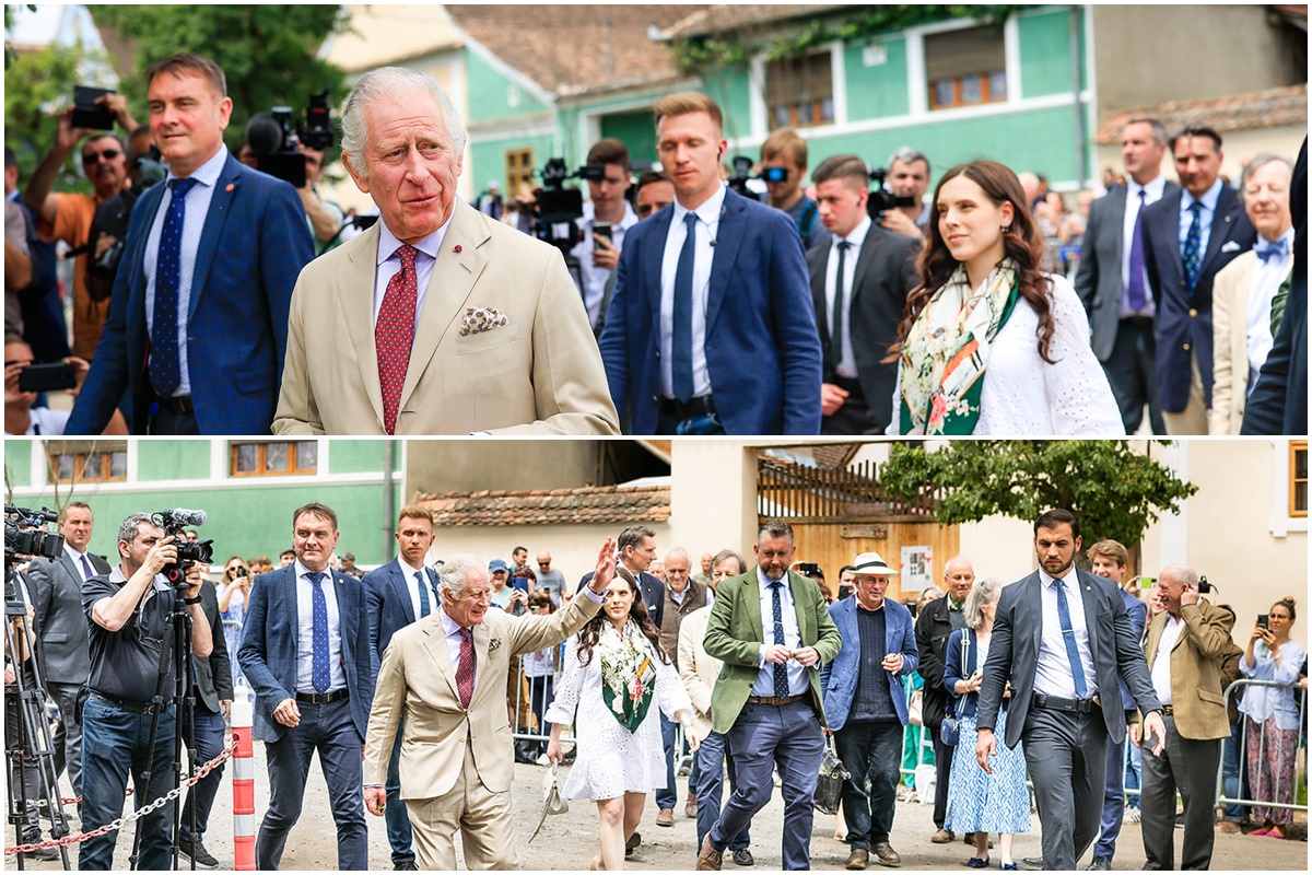King Charles III visits Romania | Viscri
